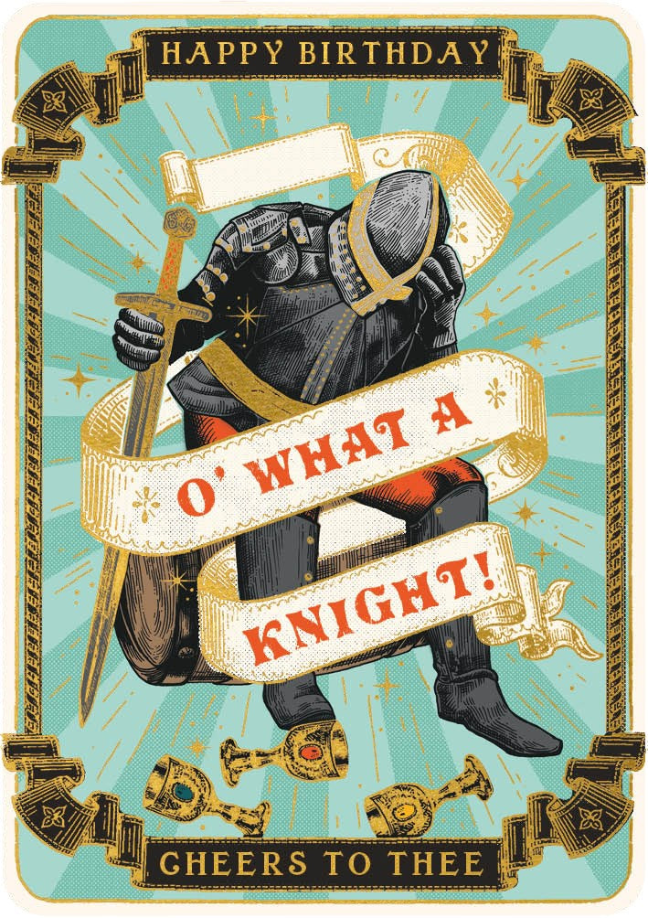 What A Knight Card