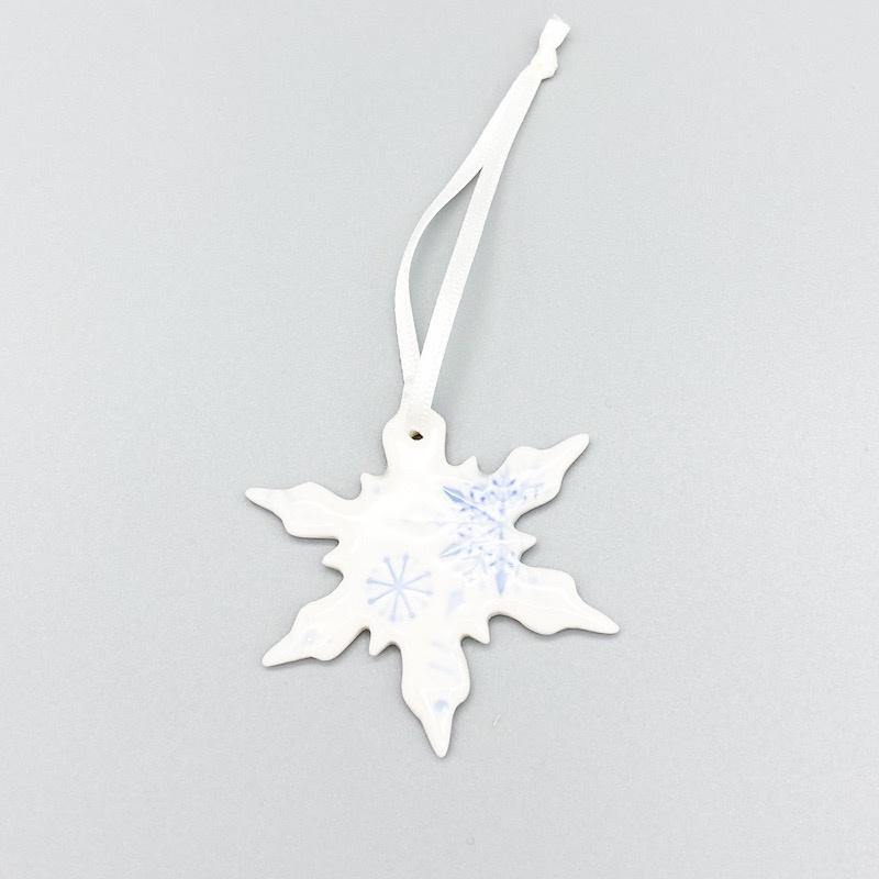 Scandi Blue Snowflake - Wheel - Pretty Shiny Shop