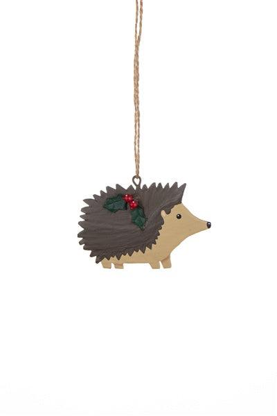 Hedgehog Hanging Ornament - Pretty Shiny Shop