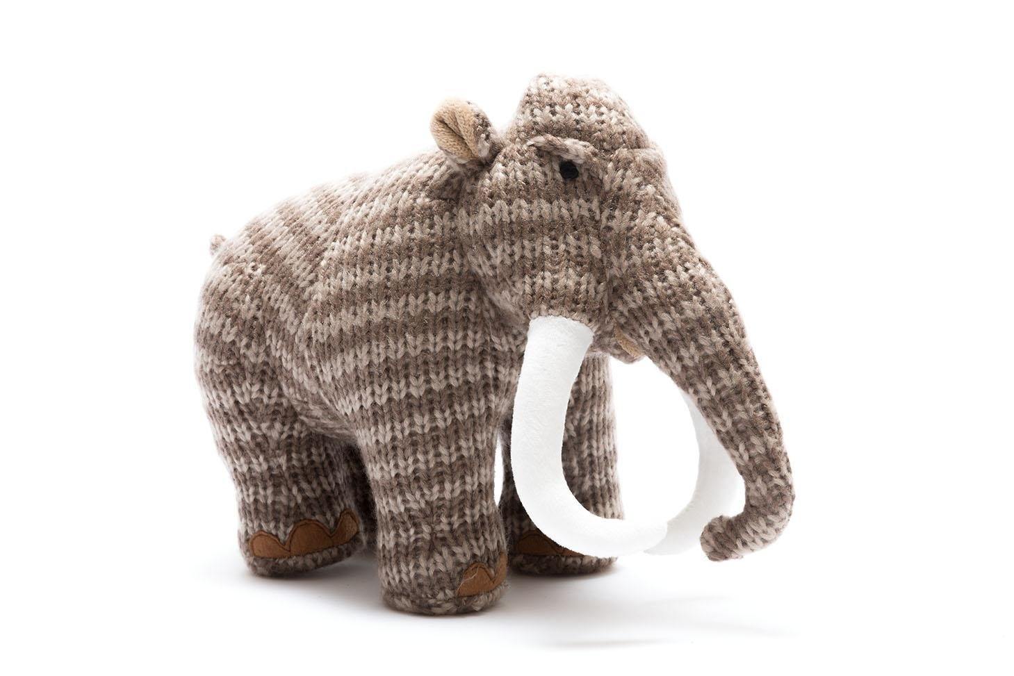 Woolly Mammoth Knitted Toy - Large - Pretty Shiny Shop