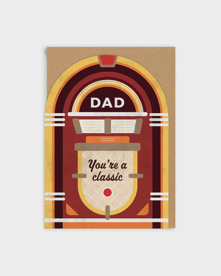 Dad Jukebox Card