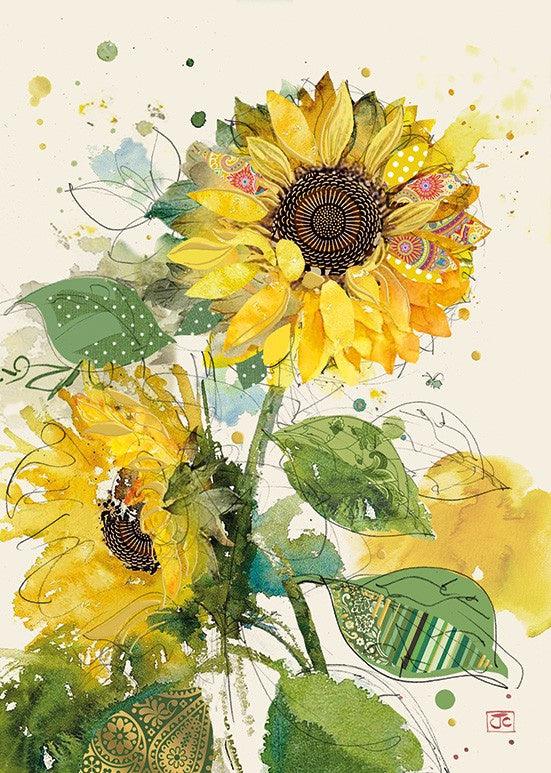 Sunflowers Card - Pretty Shiny Shop