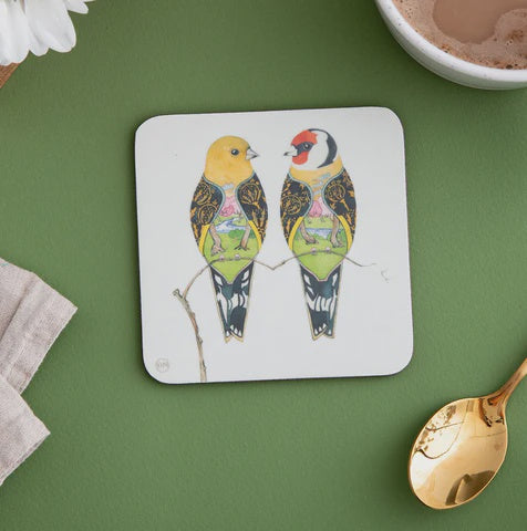 Goldfinch Coaster
