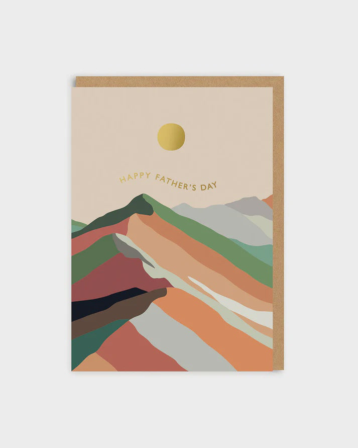 Mountains Father's Card