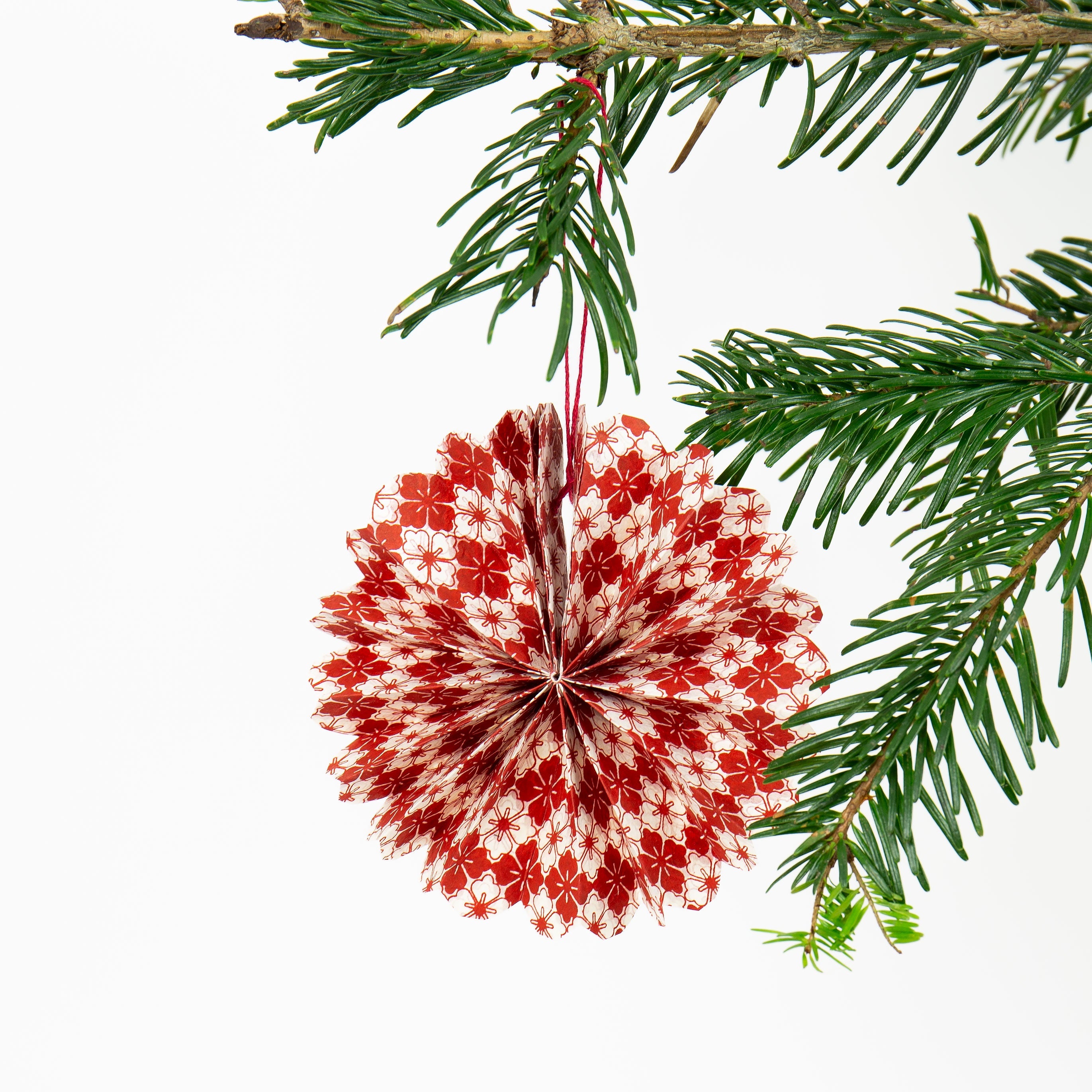 Christmas Fan Ornaments