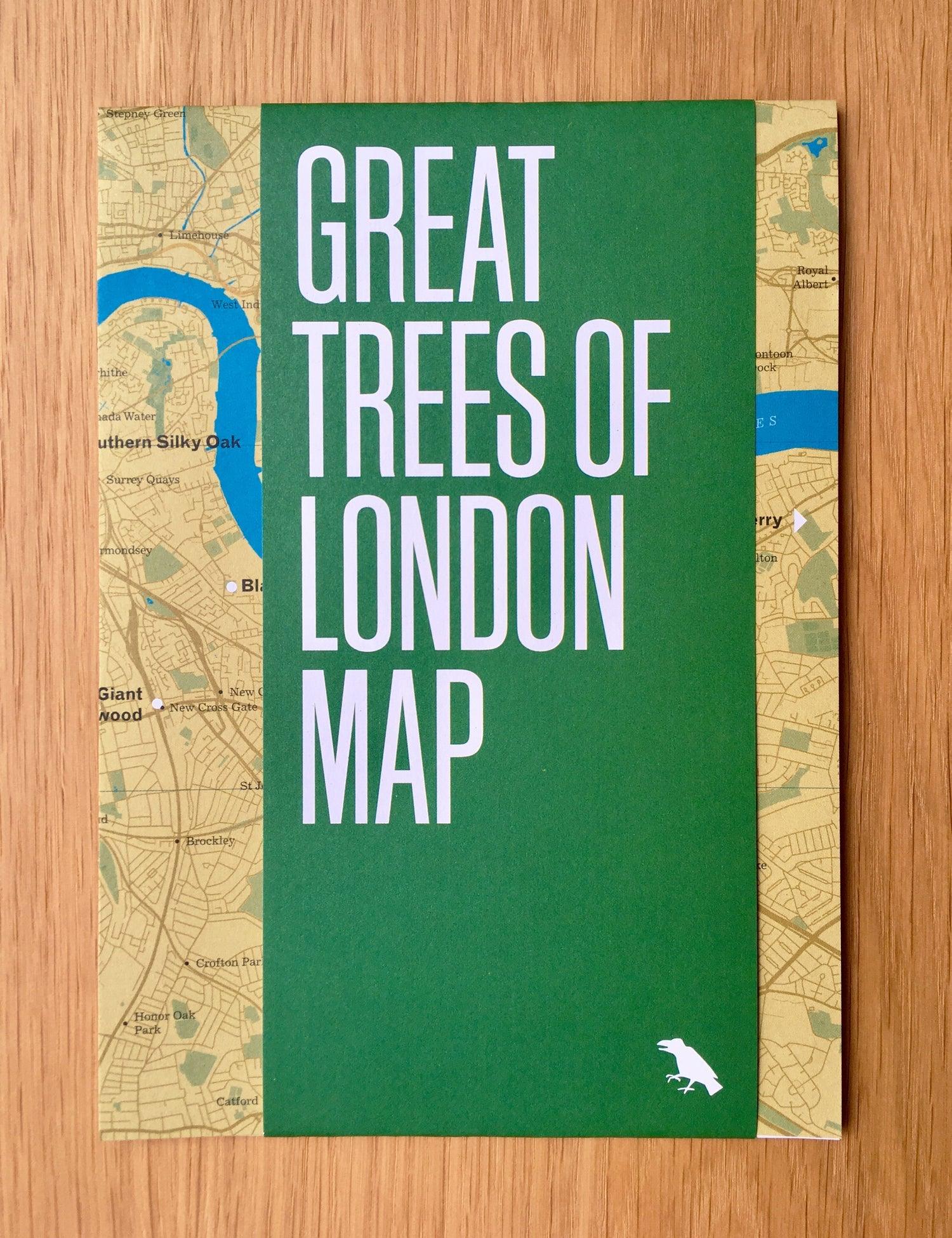 Great Trees of London Map - Pretty Shiny Shop