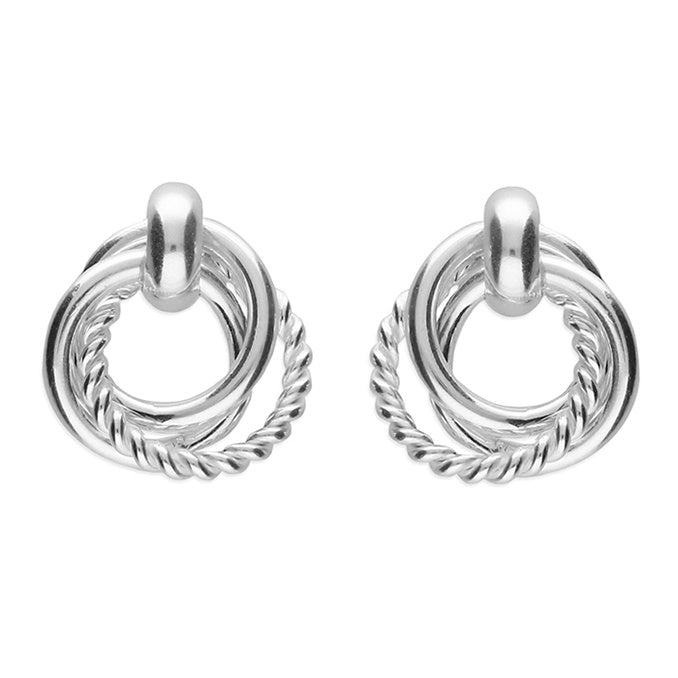 Entwined Circles Studs