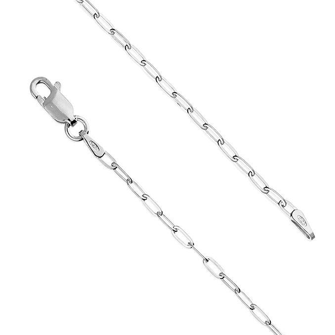 Charlotte Chain Necklace - Silver - Pretty Shiny Shop