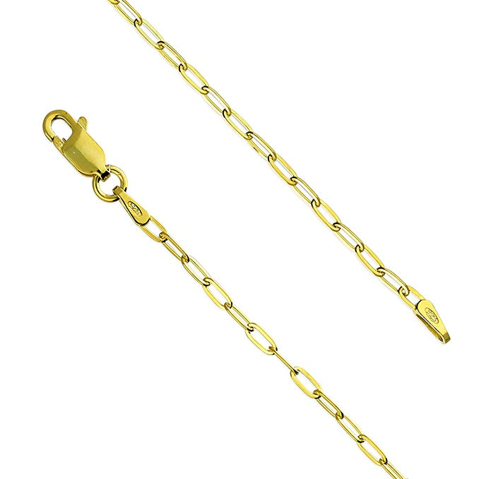 Charlotte Chain Necklace - Gold -51cm/20 inch