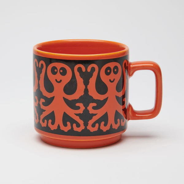 Octopus Orange Mug