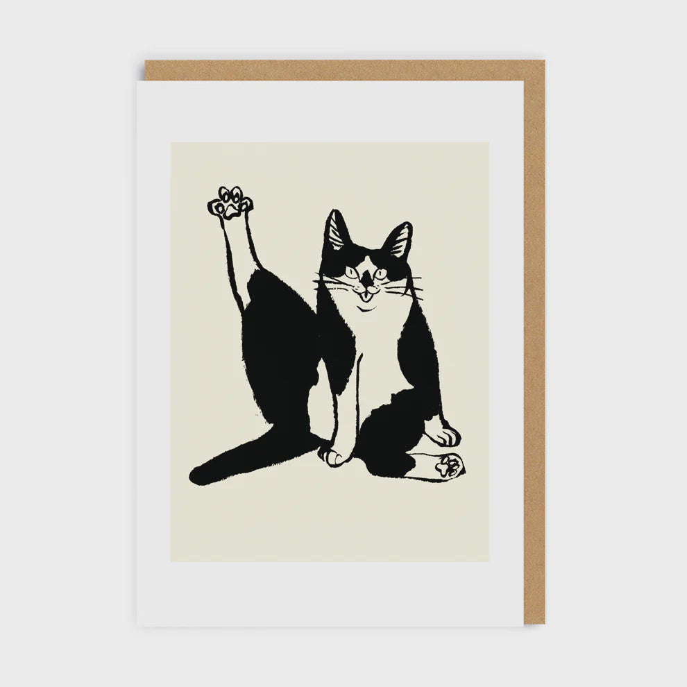 Cat Pose Card