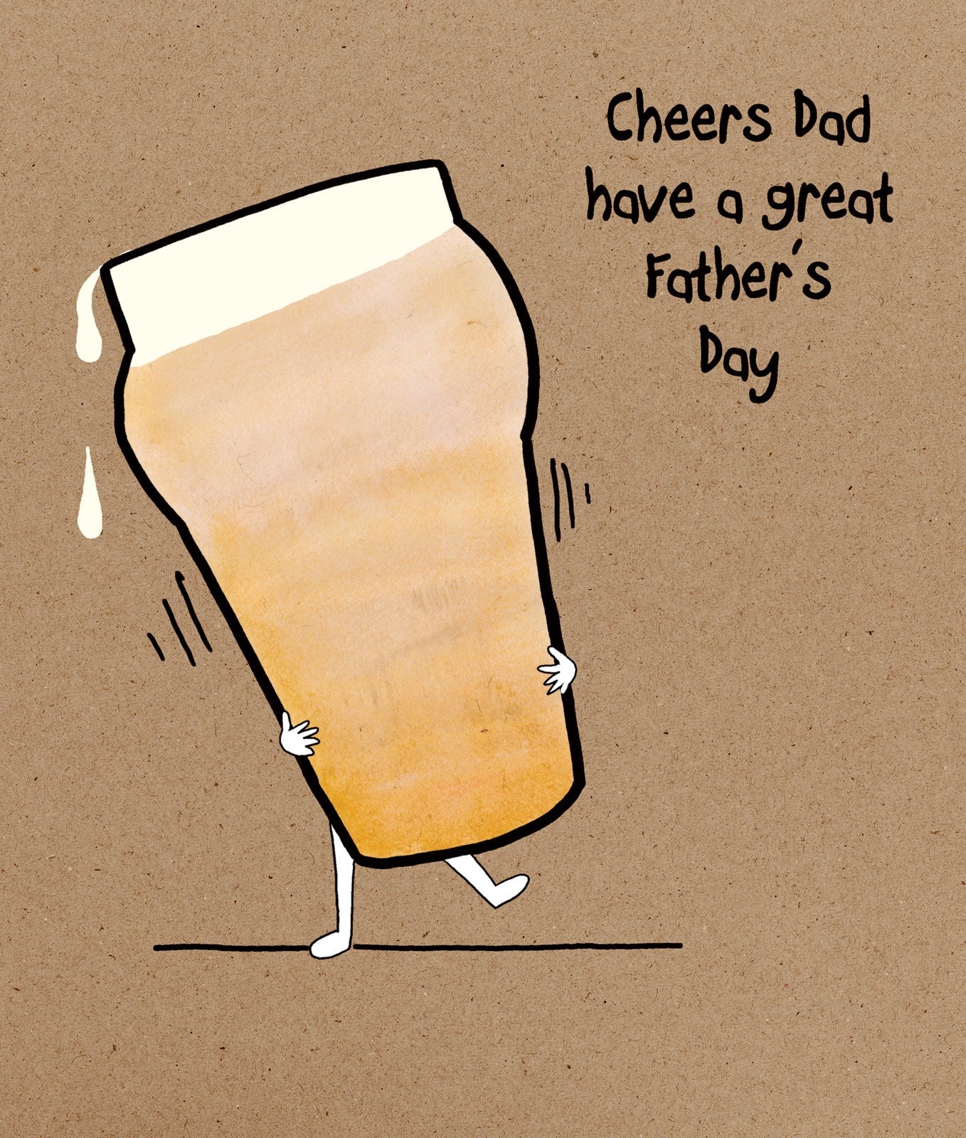 Cheers Father's Day Card