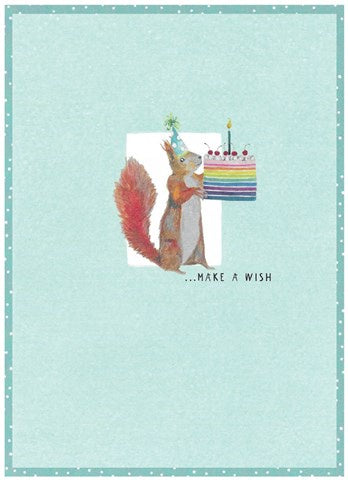 Wish Squirrel Card