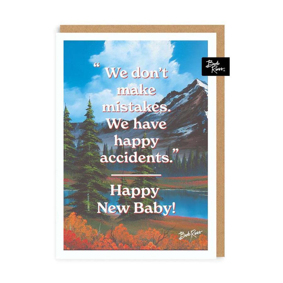 Happy Accident Baby Card - Pretty Shiny Shop