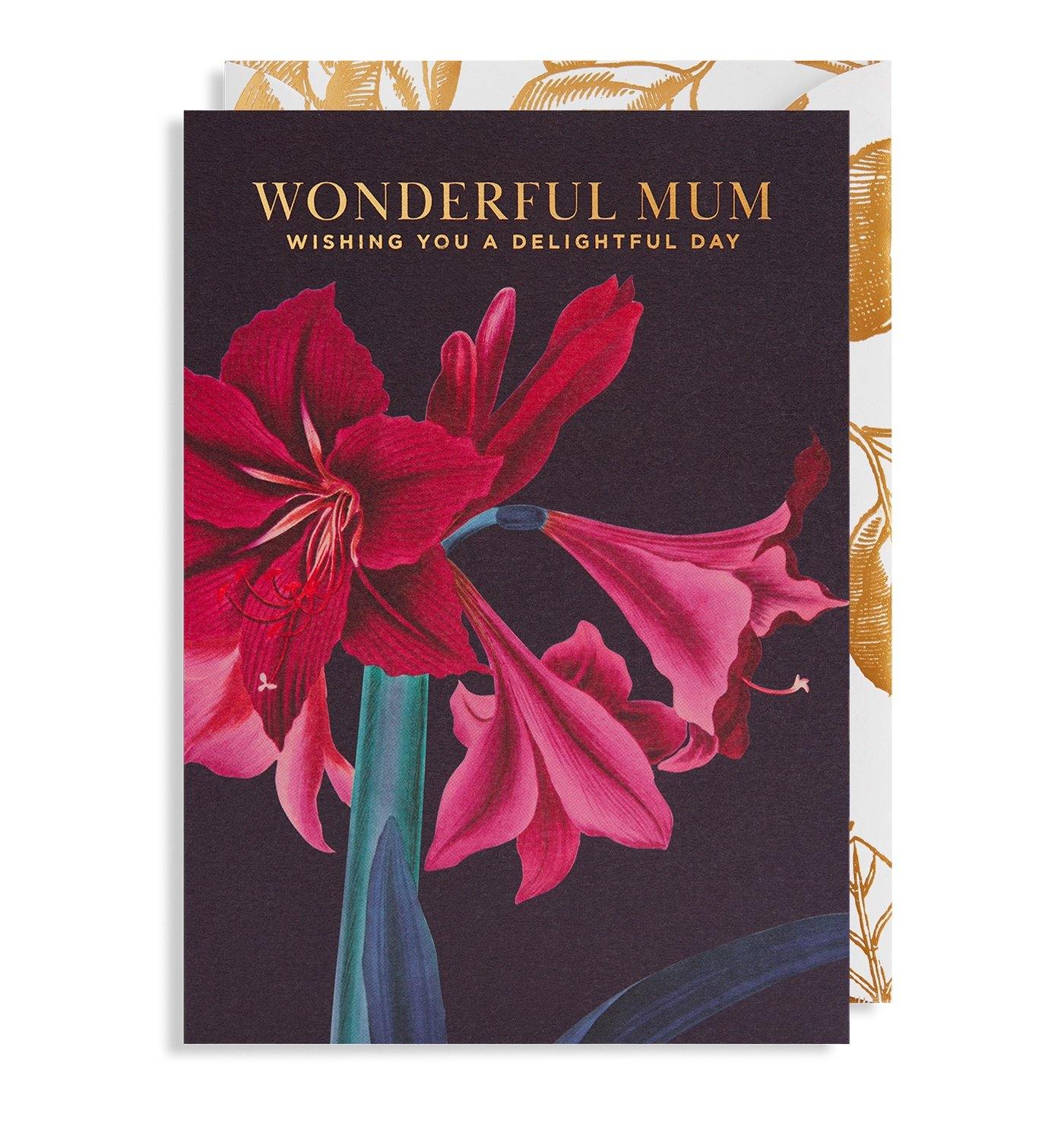 Wonderful Mum Card - Pretty Shiny Shop