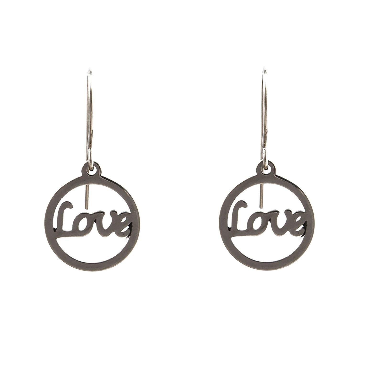 Love in a Circle Earrings - Pretty Shiny Shop