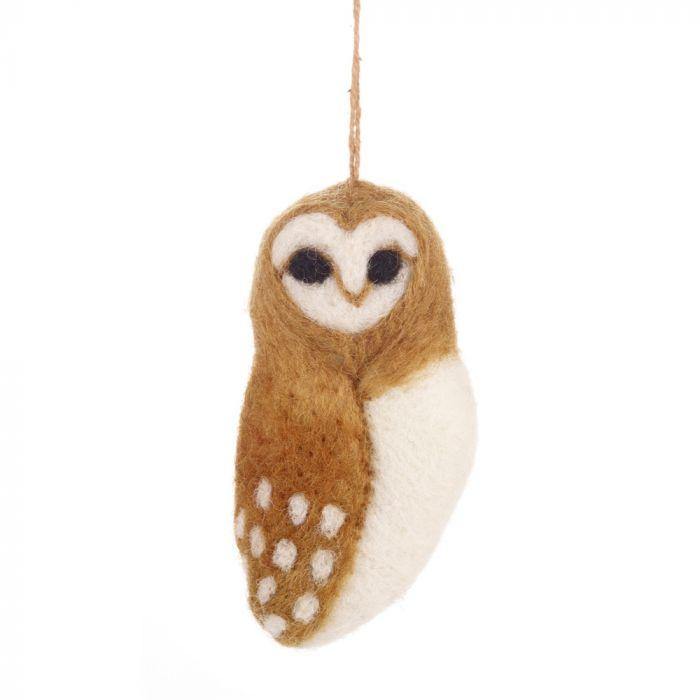 Tyto the Barn Owl Decoration - Pretty Shiny Shop