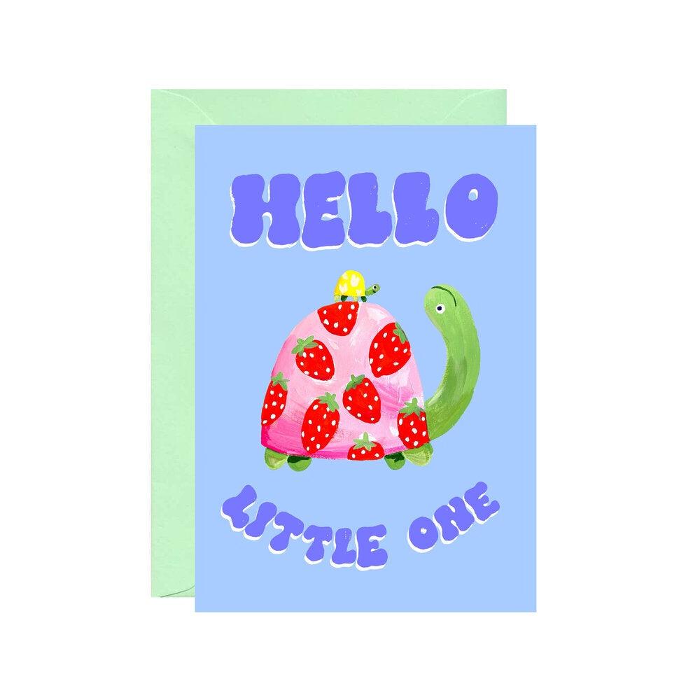 Hello Little One Card - Pretty Shiny Shop