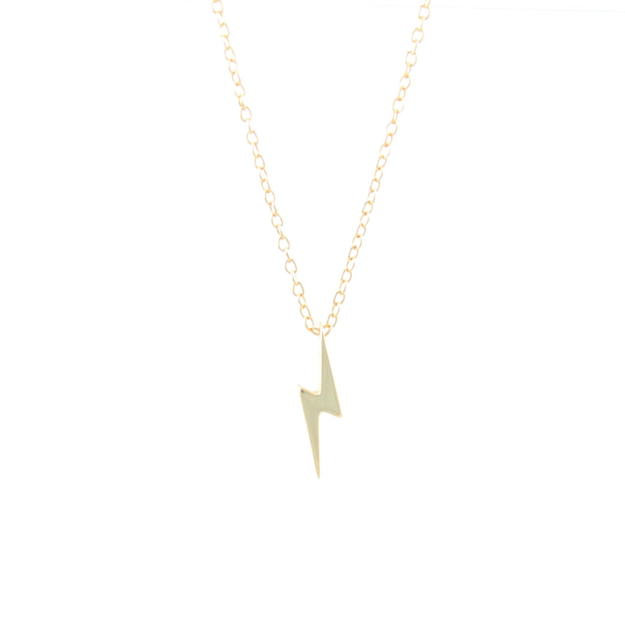 Lightning Bolt Necklace - Pretty Shiny Shop