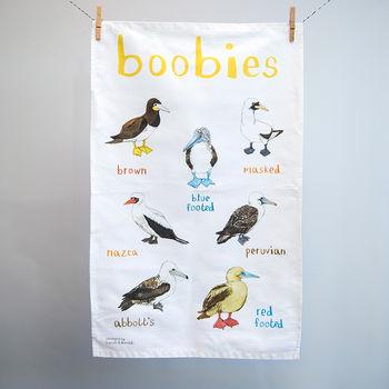 Boobies Tea Towel - Pretty Shiny Shop