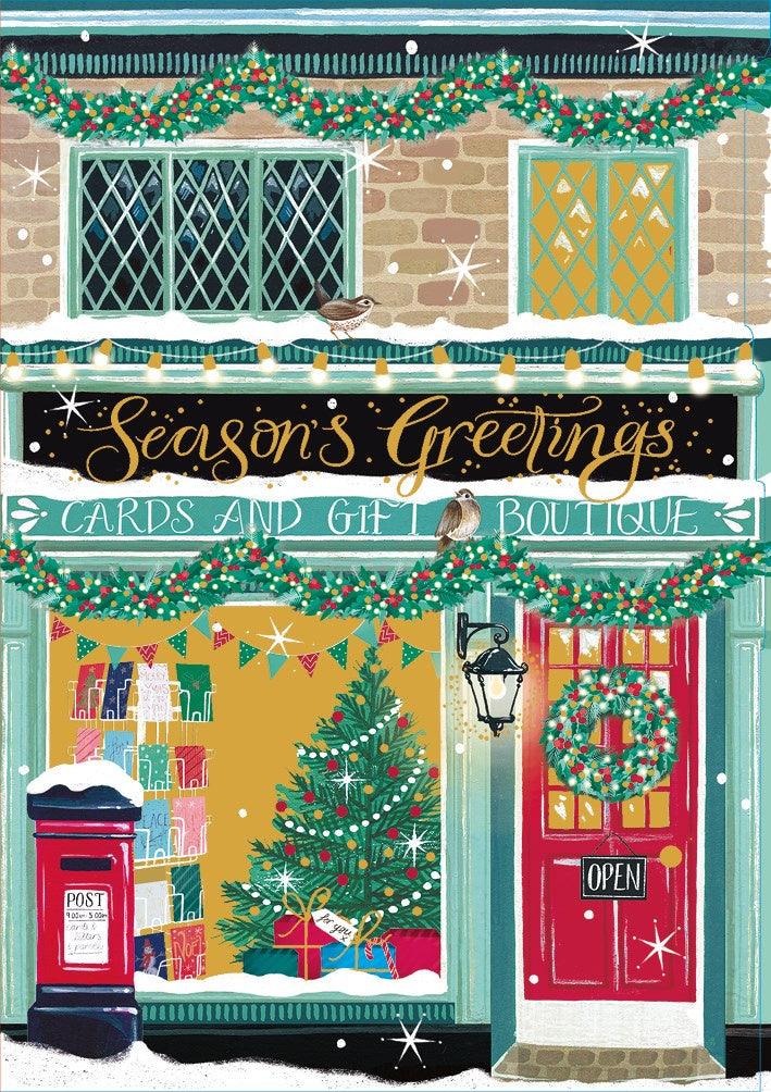 Season's Greetings Boutique Card - Pretty Shiny Shop