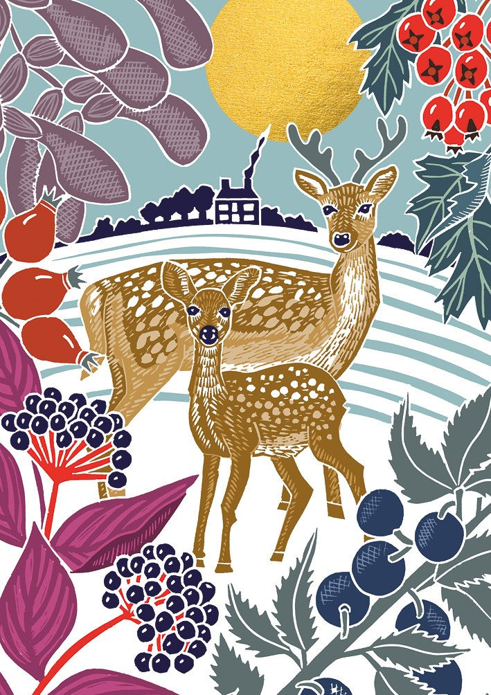 Christmas Deer Card