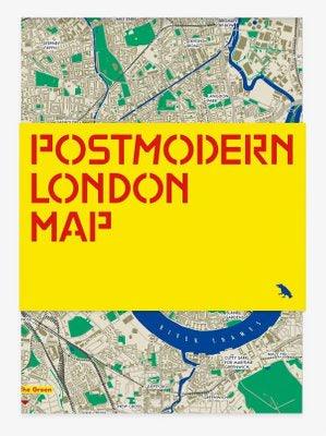 Postmodern London Map - Pretty Shiny Shop