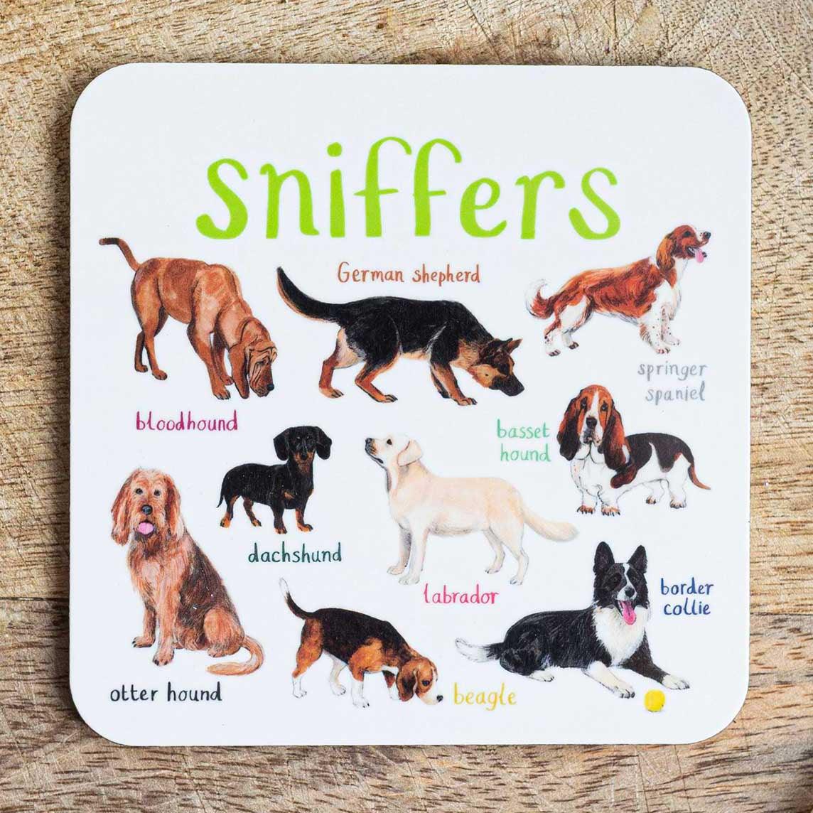 Sniffers Coaster - Pretty Shiny Shop