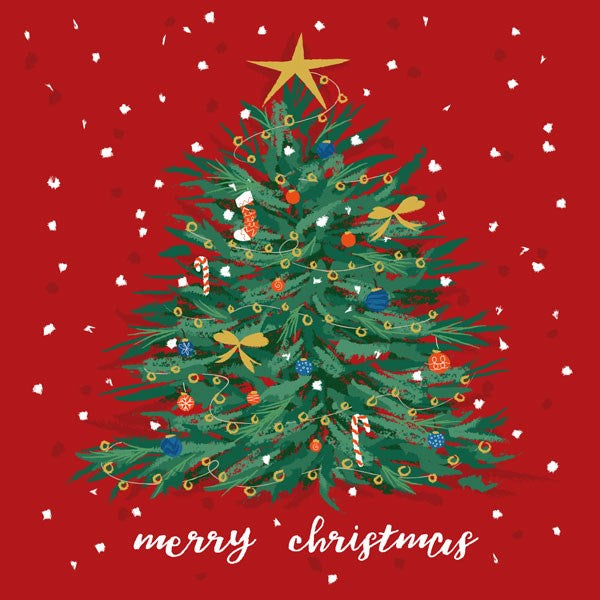 Christmas Tree Joy Charity Card Set