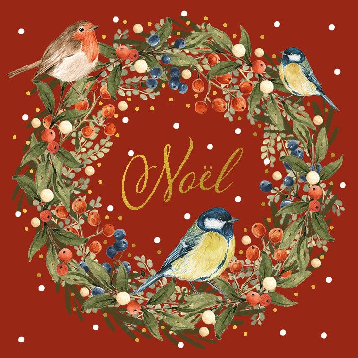 Noel Birds Charity Card Set